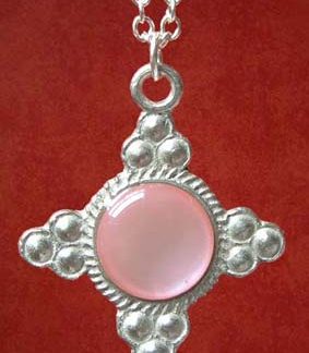 Pendant, Pink mother of Pearl