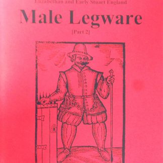 Clothes of the Common People in Elizabethan and Early Stuart England Vol 16 :Male Legware Pt 2