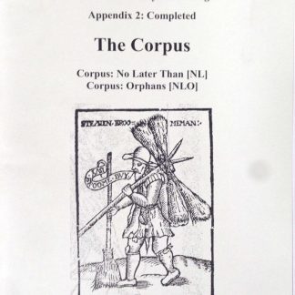 Clothes of the Common People in Elizabethan and Early Stuart England Vol 31: Appendix 2 Completed The Corpus