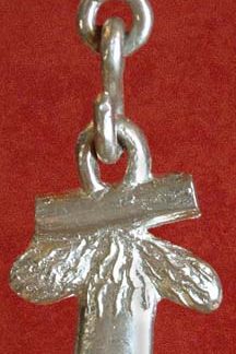 A phallus pendant