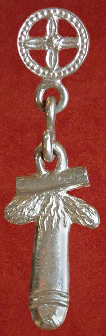 A phallus pendant