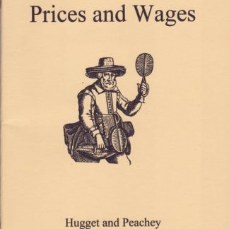 Early 17th Century Prices and Wages