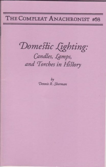 CA 0068: Domestic Lighting: Candles, Lamps and Torches