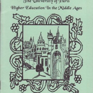 CA 0083: University of Paris, Higher Education in the Middle Age
