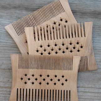 Comb, fancy carved