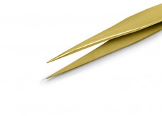 Brass needle point tweezers
