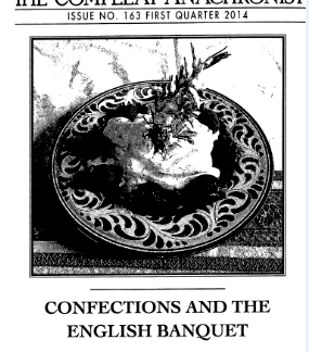 CA 0163: Confections and the English Banquet
