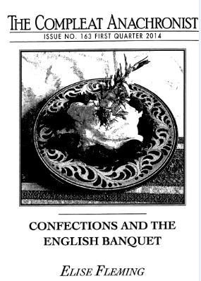 CA 0163: Confections and the English Banquet