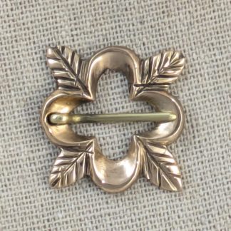 Quatrefoil Leaf Brooch